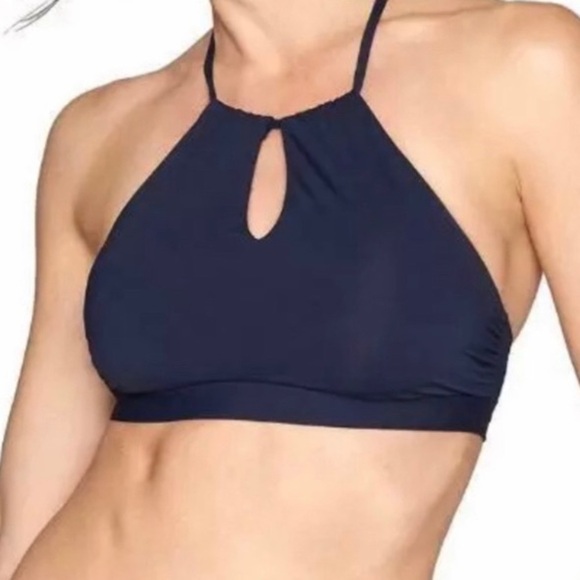 Athleta High Neck Keyhole Bikini Top XL NWT - Picture 9 of 9